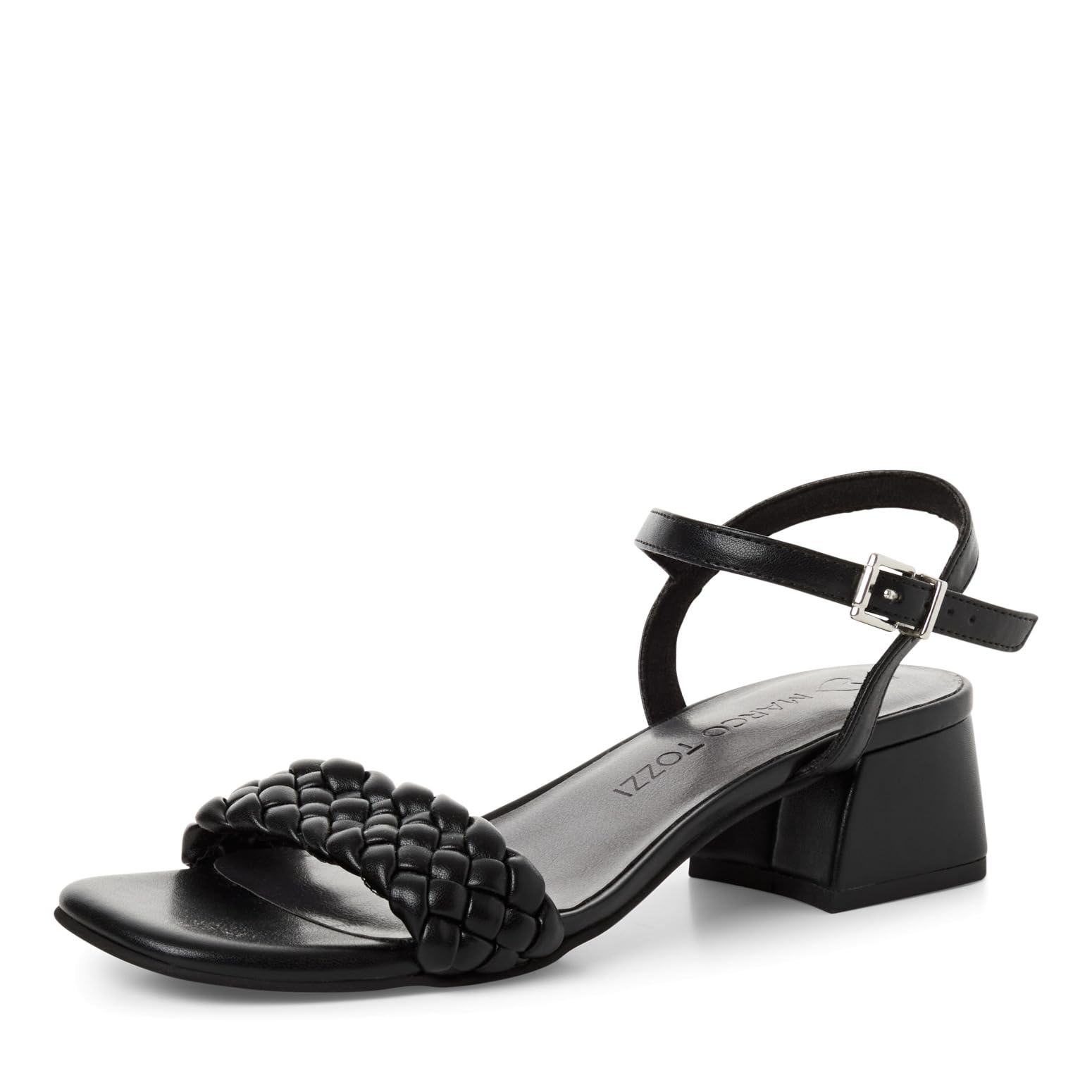 MARCO TOZZI Women's Damen Sandale 2-28390-44, Black, 3.5 UK
