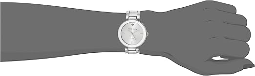 Anne Klein Women's AK/1363SVSV Diamond Dial Silver-Tone Bracelet Watch thumbnail 4