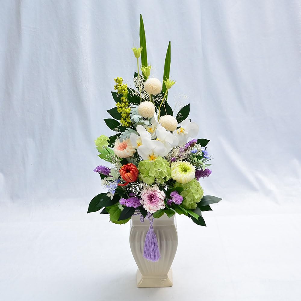 Amazon｜【花工房エーデルワイス】 お彼岸 お供え 花 プリザーブド