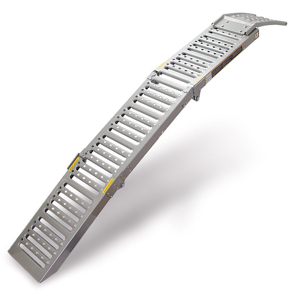 BITUXX® 2X Auffahrrampen Rampe Auffahrschienen Servicerampe 2268kg klappbar