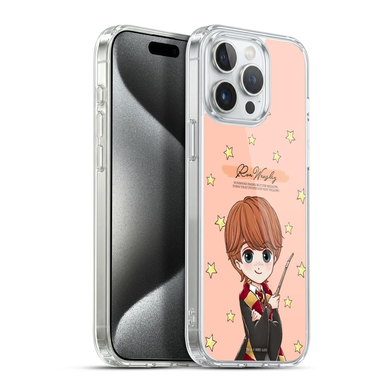 Head Case Designs Licenciado Oficialmente Harry Potter Patrón Luna Reliquias de la Muerte XXXVII Caso Funda de Gel Suave Compatible con Apple iPhone 12 / iPhone 12 Pro — view 190