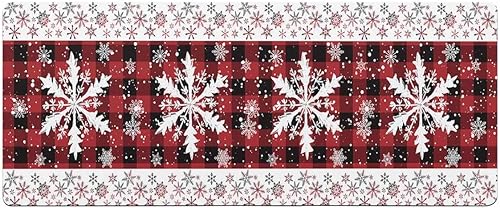 Tapete de baño con diseño de copos de nieve para bañera, antideslizante, de secado rápido y absorbente, de tierra de diatomeas, fregadero de ducha