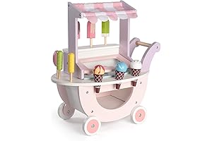 ROBUD Pretend Play Ice Cream Cart