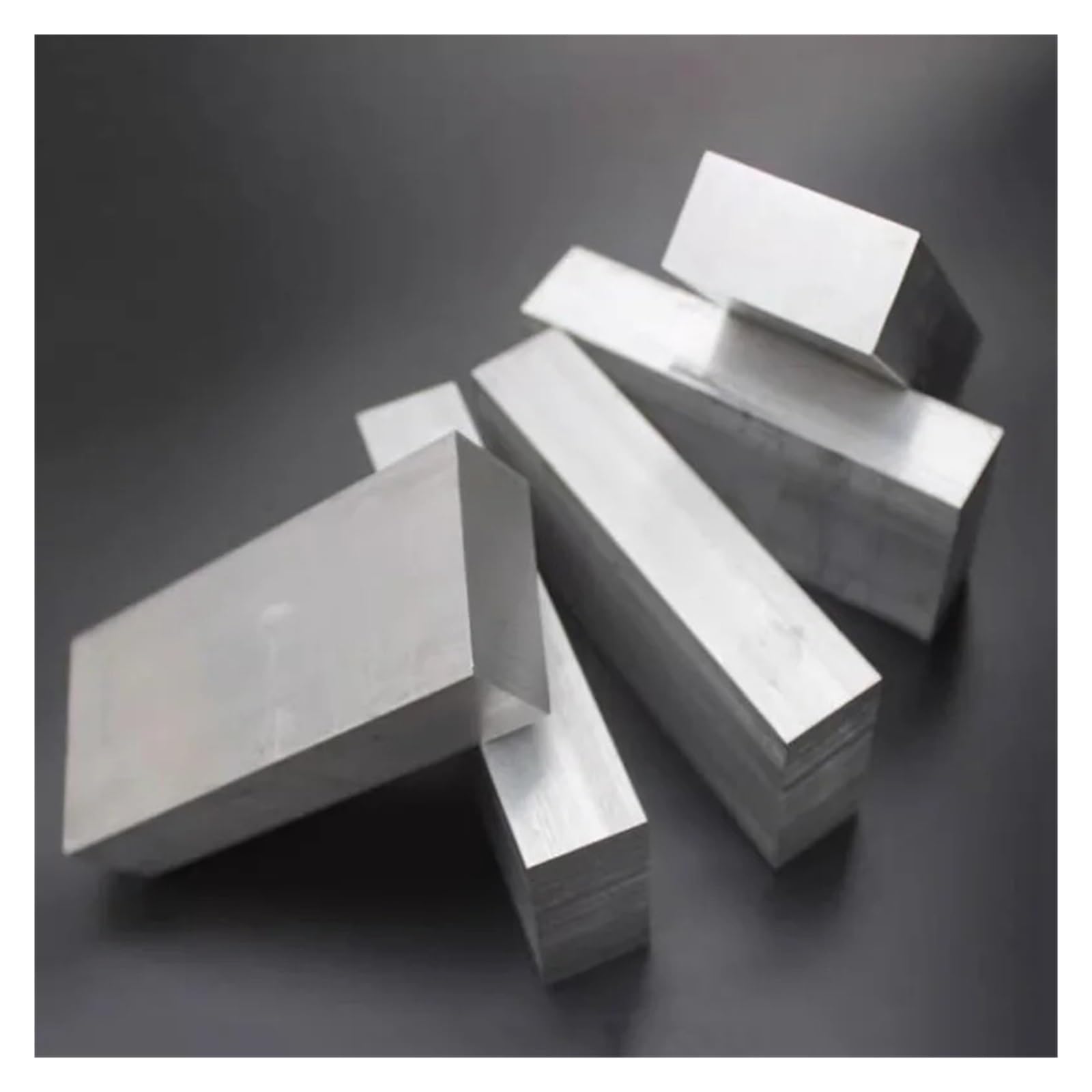 Aluminium-Flachstangen 6061 Aluminiumlegierung Flachstangenplatte Dicke 2 mm 3 mm 4 mm 10 mm Breite 10 mm 12 mm 15 mm 20 mm 25 mm 30 mm 40 mm 50 mm 60 mm 70 mm(3x15x500mm 5pcs)