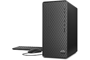 HP Desktop PC with Latest AMD Ryzen 3 3200G Processor
