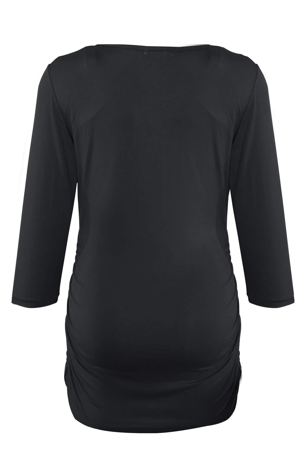 Smallshow Damen Umstandskleider Stillkleid Split Langes Kleid zum Stillen