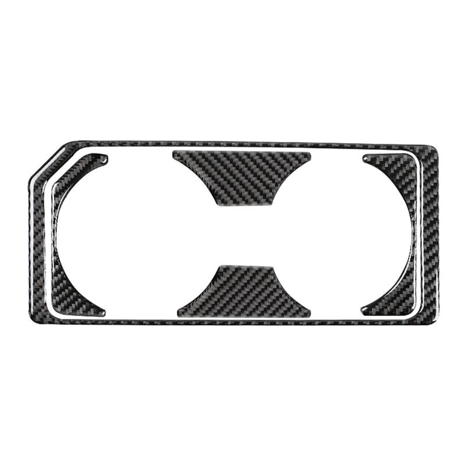 Car Interior Mouldings for Ford F150 for Raptor 2016-2020 Car Central Water Cup Holder Frame Interior Stickers Trim Decor Cover