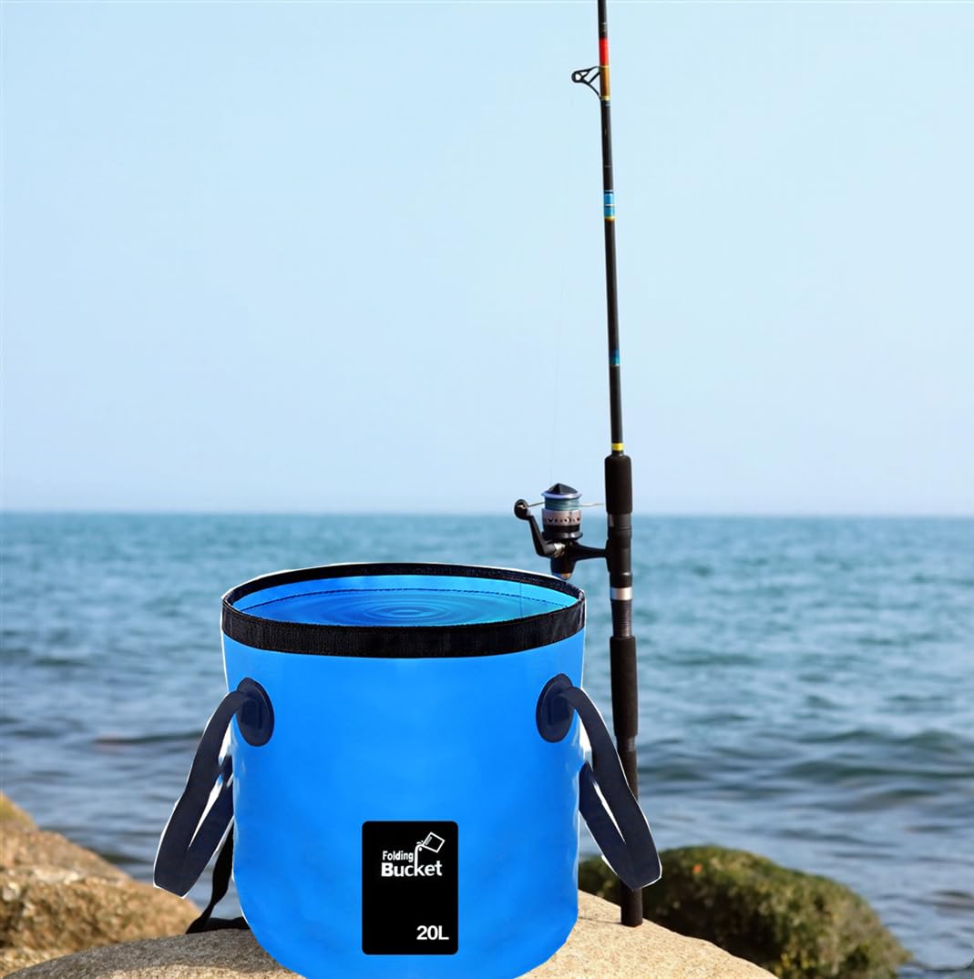 Tanica portatile pieghevole per acqua in PE senza BPA free PE per barbecue all'aperto, campeggio, trekking, arrampicata, picnic, emergenze, 5L, 10L
