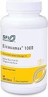 Vista 1 de Klaire Labs SFI Health Eicosamax 1000 TG Aceite de pescado – 1000 mg de EPA/DHA por gel suave, pastillas de aceite de pescado omega-3 ultra puro