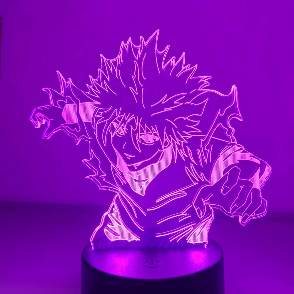 Veilleuse 3D Colorée Avec Télécommande Tactile - Prise USB - Lampe