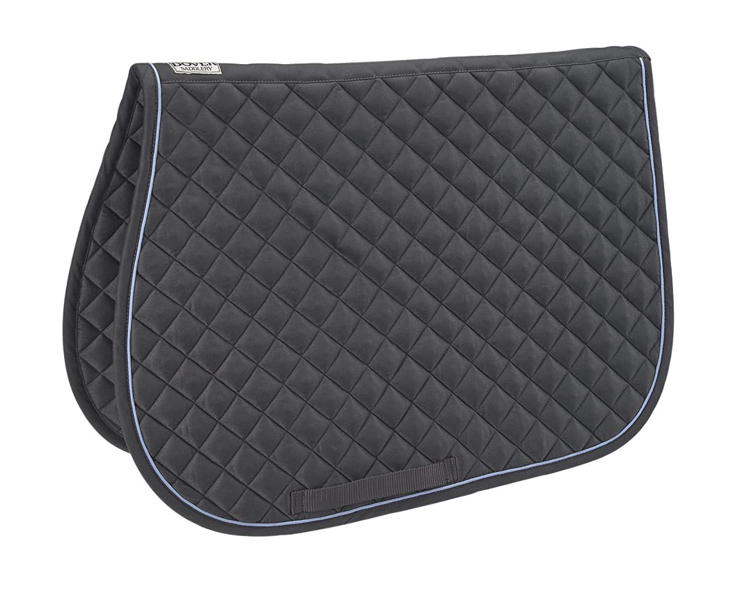Dover Saddlery Quilted All-Purpose Piped Saddle Pad