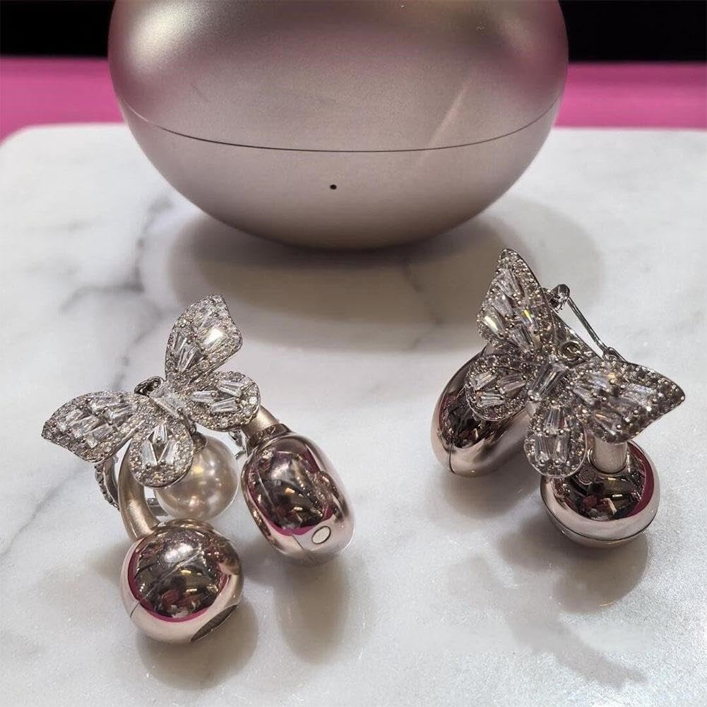 NKlaus 1 coppia 925 Argento placcato oro rosa Larghezza: 4,2mm Orecchini a perno accoppiati Pousettes Chiusura a farfalla Foro: 1,1mm 8089