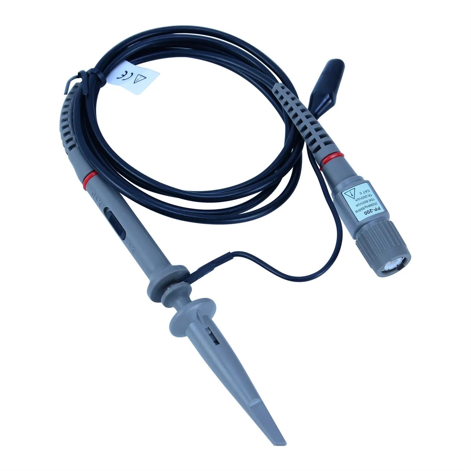 Sonda for oscilloscopio Digitale X1 X10 osciloscopio Sonde di Prova 130 cm Lunghezza 200 MHz 250 MHz PP200 PP200B PP250(PP-200-200MHz)