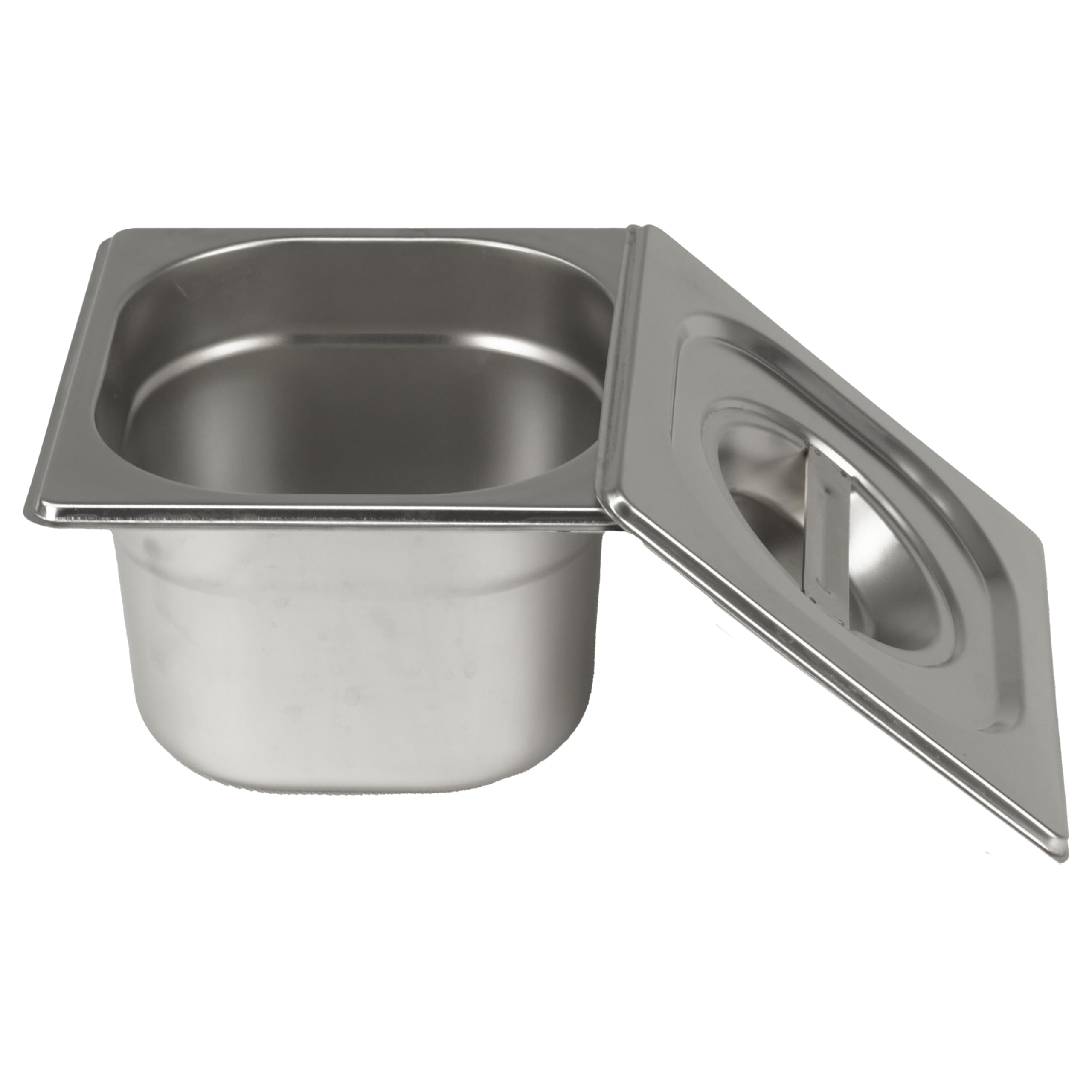 GN - Bandeja de accesorios para 3 recipientes gastronorm de 1/6 con tapa
