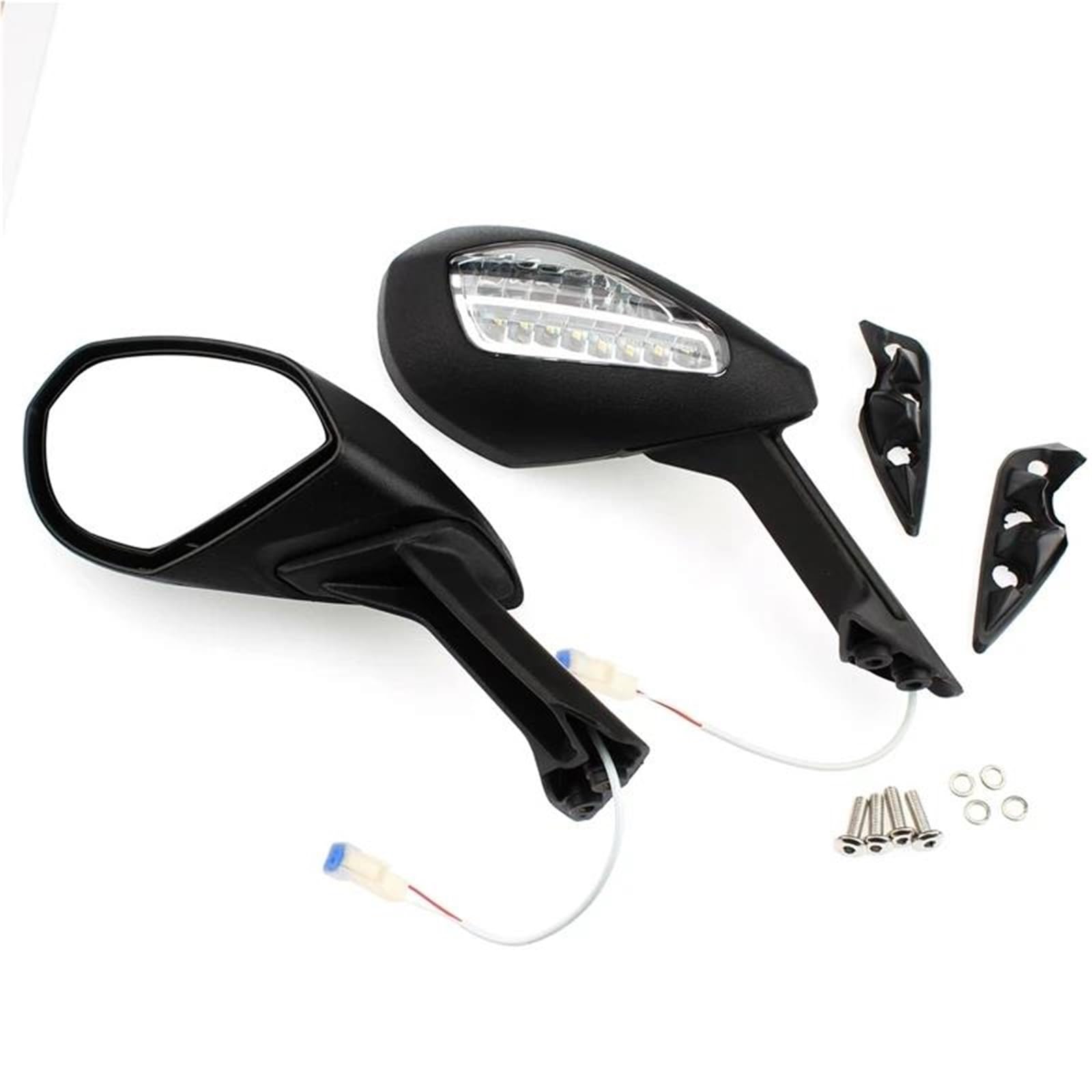 Espejo Retrovisor para Motocicleta Ducati Panigale 1299 959 2015-2020 Luz De Giro Repuesto 8