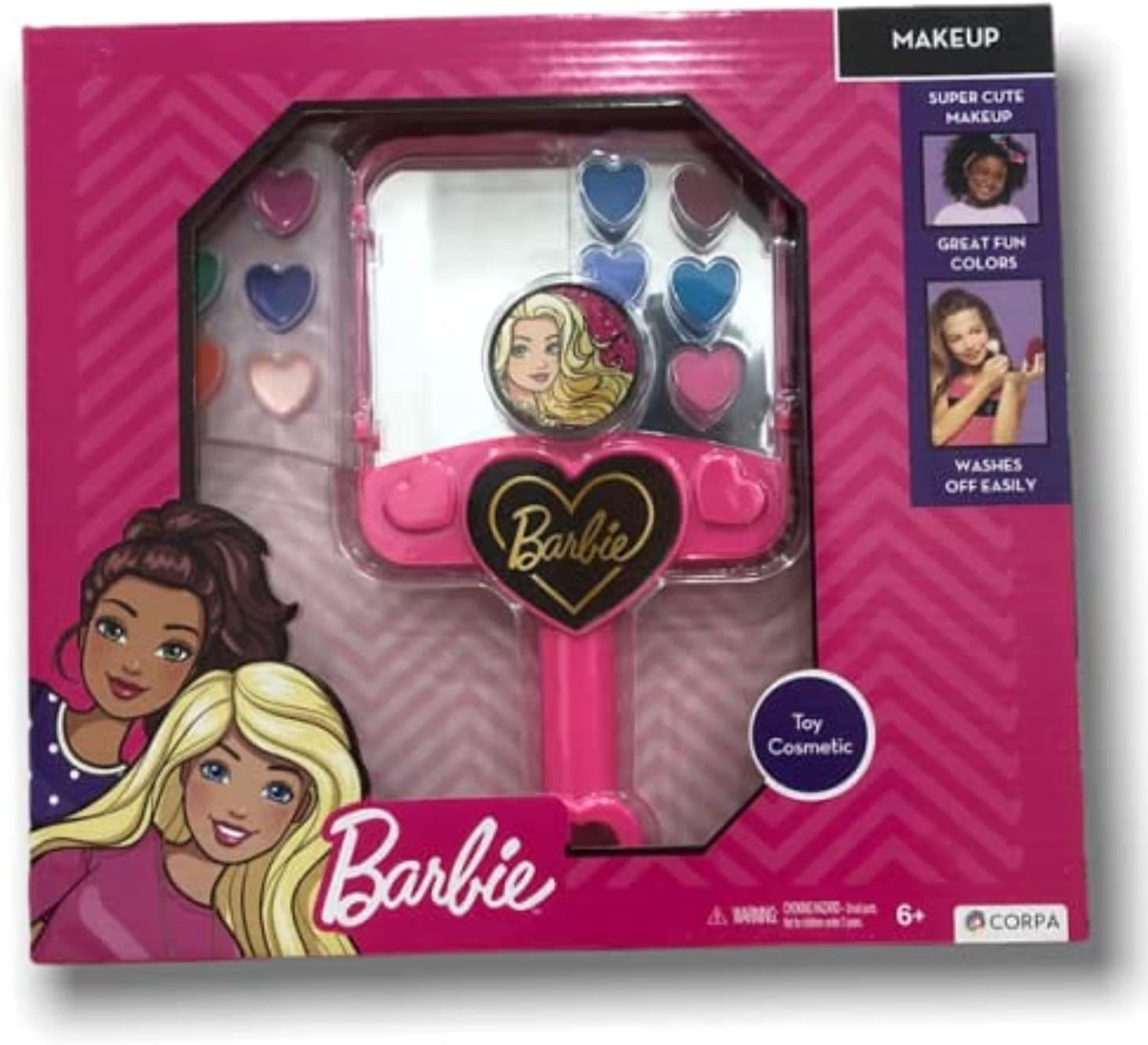 Barbie vanity mirror with cosmetics (5003)
