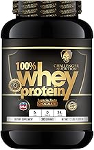 تشالنجر نيوتريشن - بروتين مصل اللبن بنسبة 100%، شوكولاتة، 0.99 كجم