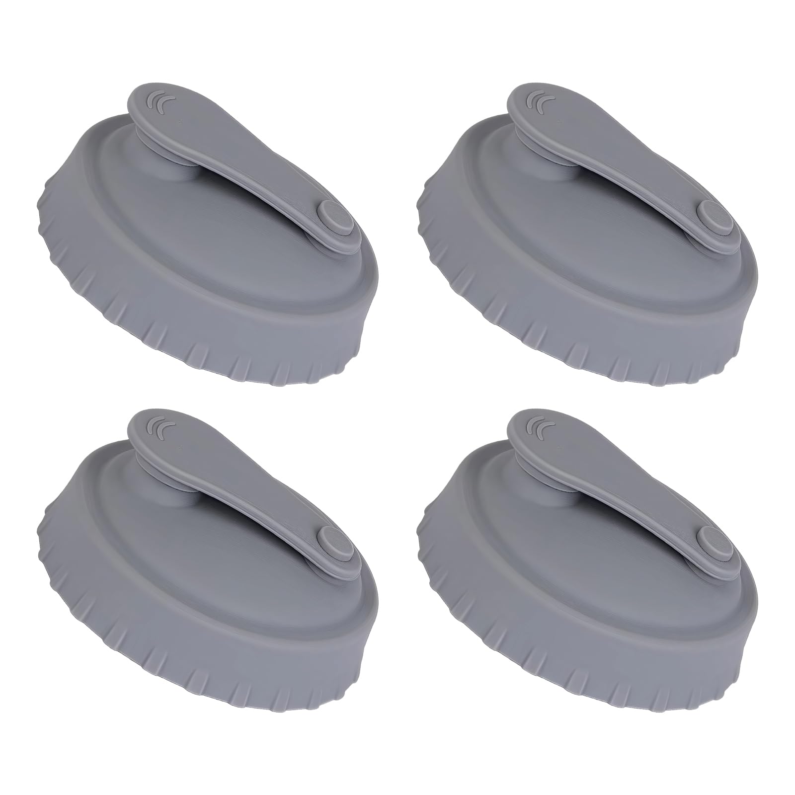 Tsophreniq Dishwasher Safe Silicone Can Lid Generic Fit for Most Sodas Can Efficient Leak Proof Covers Sturdy Beverage Storage Solution Dishwasher Safe Silicone Lid
