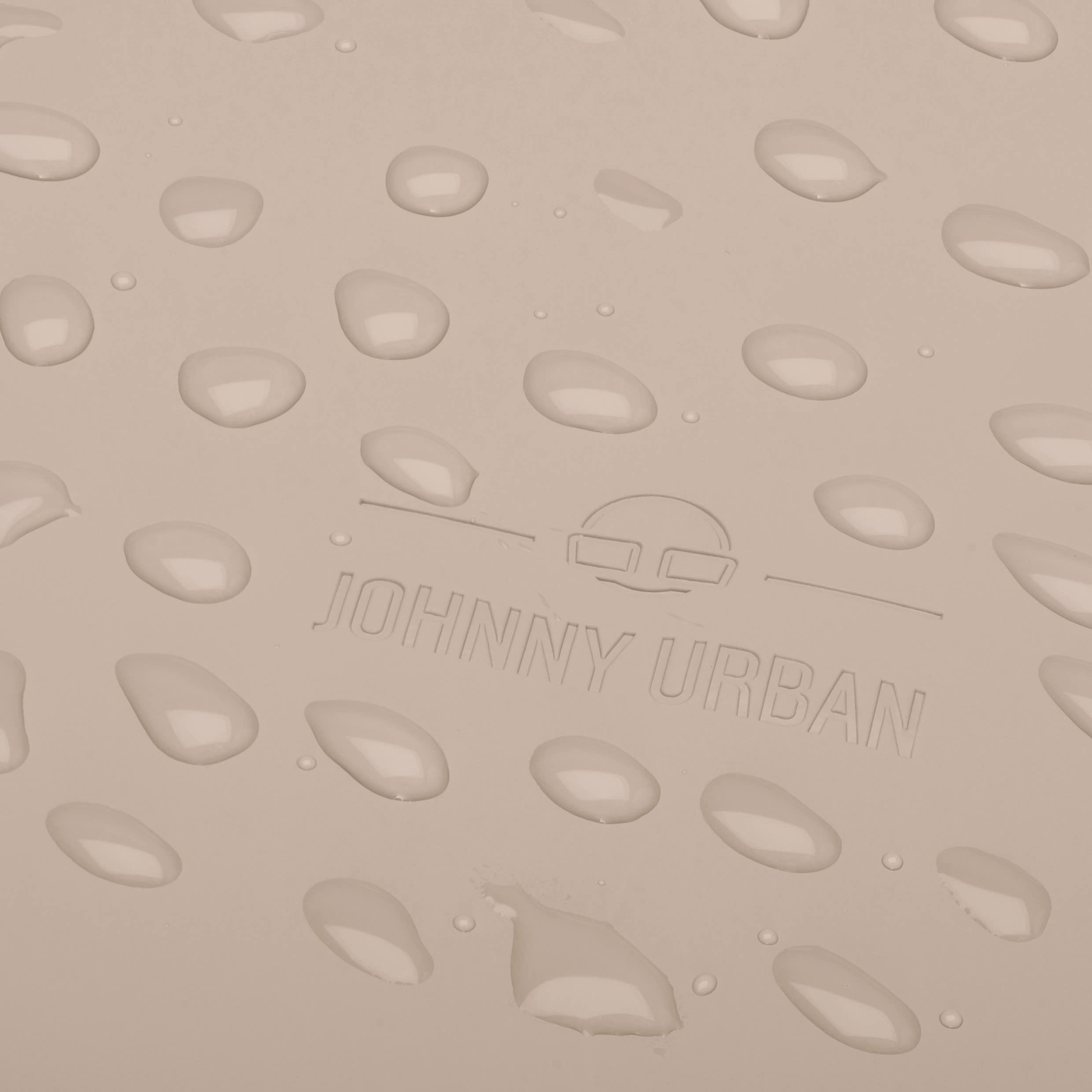 Johnny Urban Zaino Porta PC Donna Uomo Beige - Henry - Rolltop per Lavoro Viaggio Università - Scomparto per Laptop 16 Pollici - 15-19L - Idrorepellente