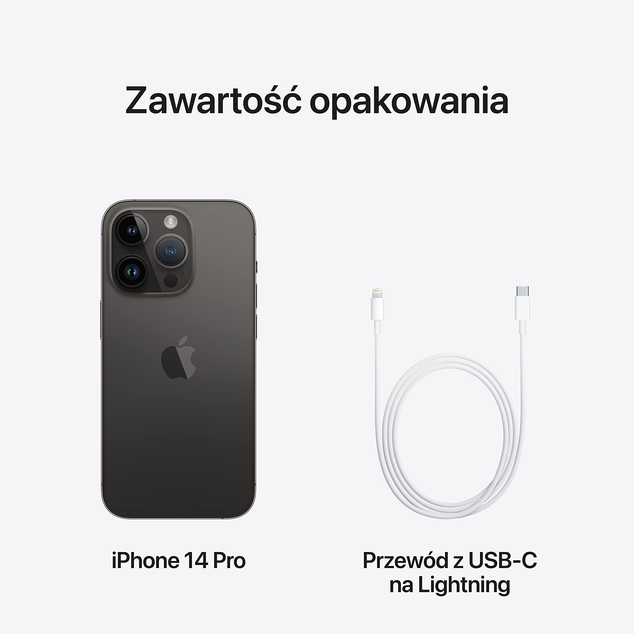 Apple iPhone 14 Pro (128 GB) - Gwiezdna czerń : Amazon.pl