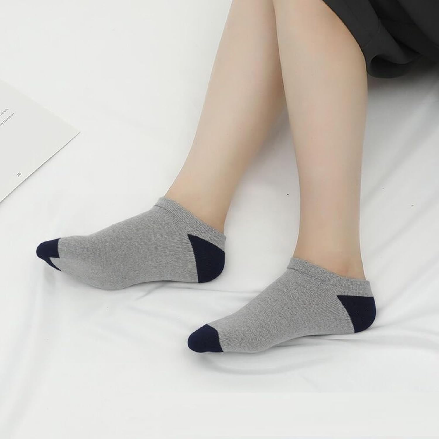 12-30 Pairs Low Cut Ankle Socks for Women No Show Casual Breathable Athletic Socks Bulk for Sport - Image 4