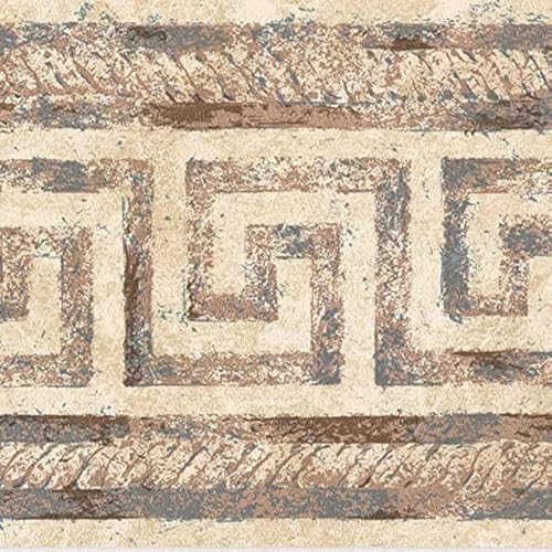 CONCORD WALLCOVERINGS ™ Wallpaper Border Vintage Pattern Greek Ornament for