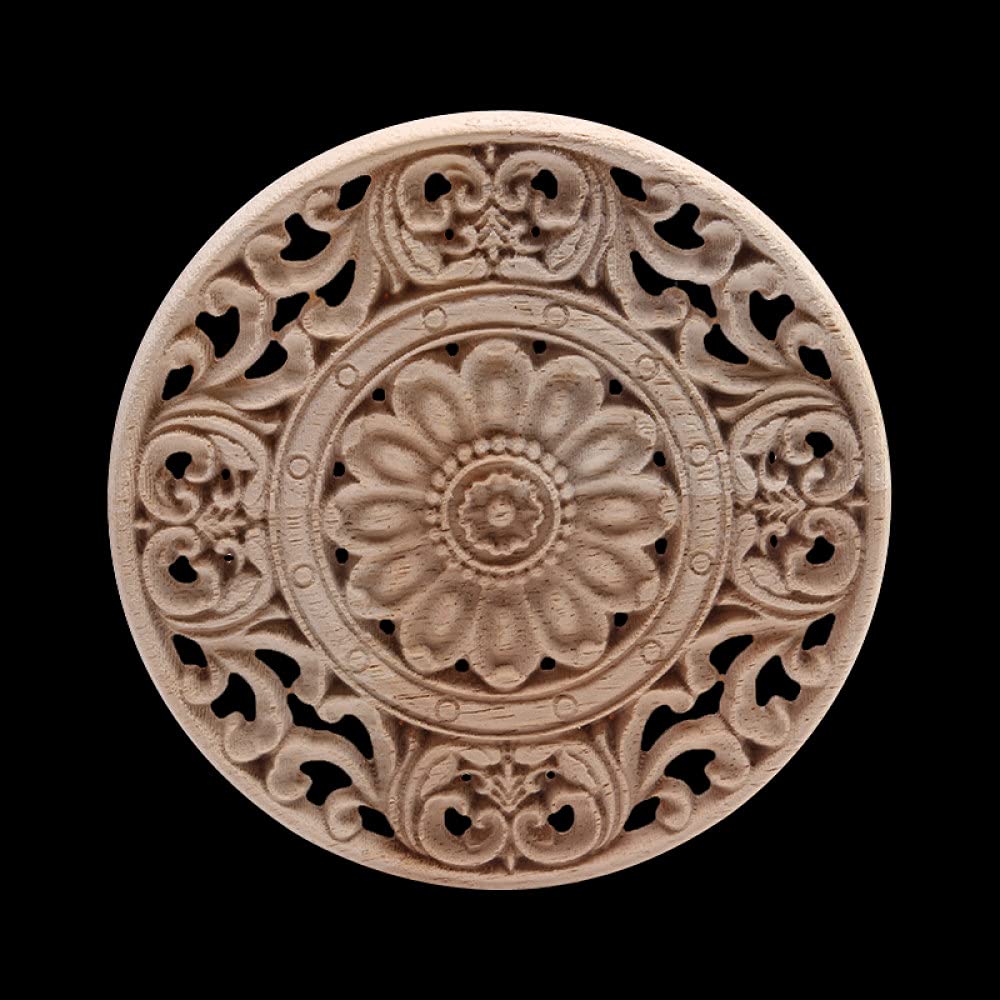 Applique en bois sculpté rétro pour restaurer une armoire ancienne