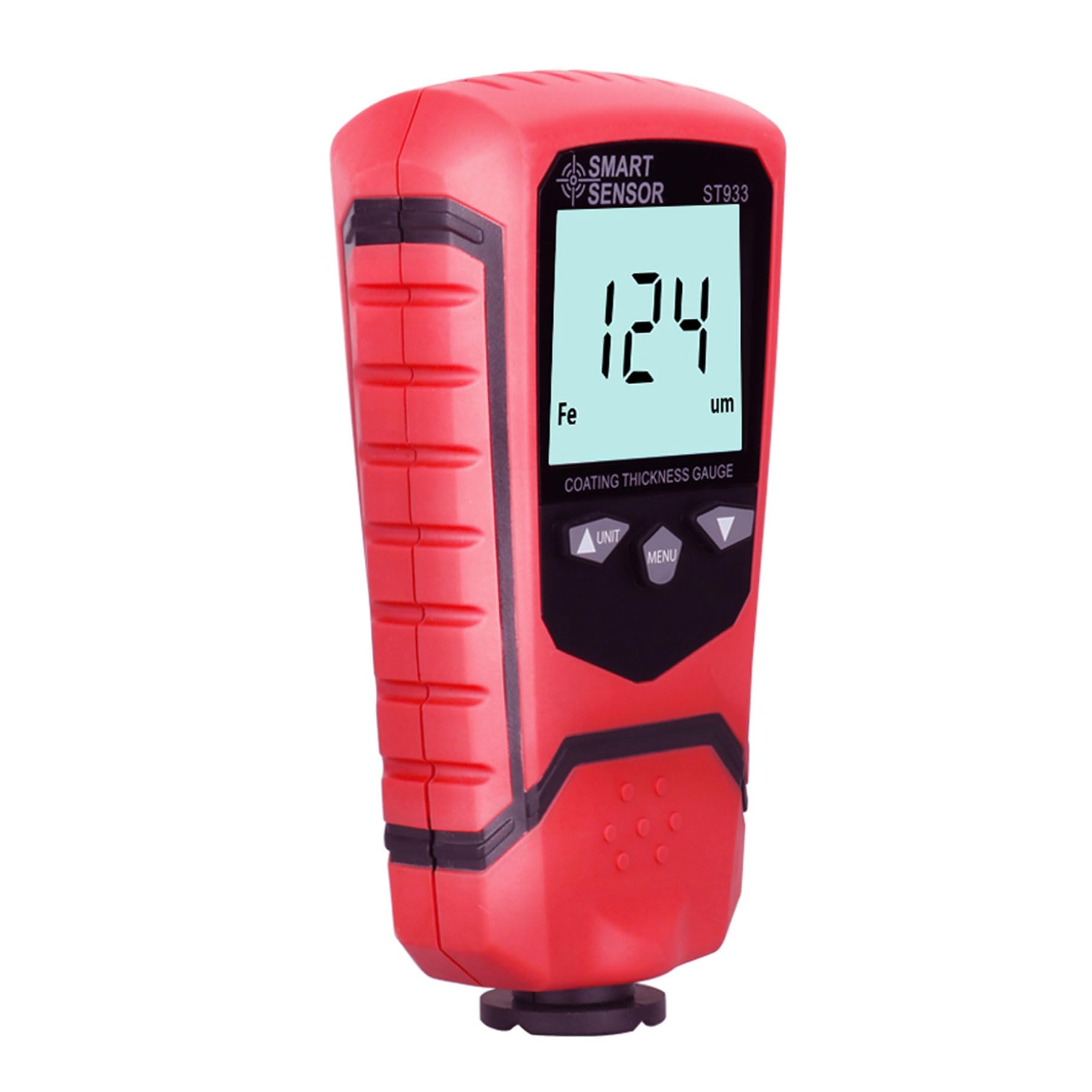 Medidor de espesor Medidor de espesor de revestimiento de pintura digital ST933 Medidor de espesor de pintura de 0-1700 μm