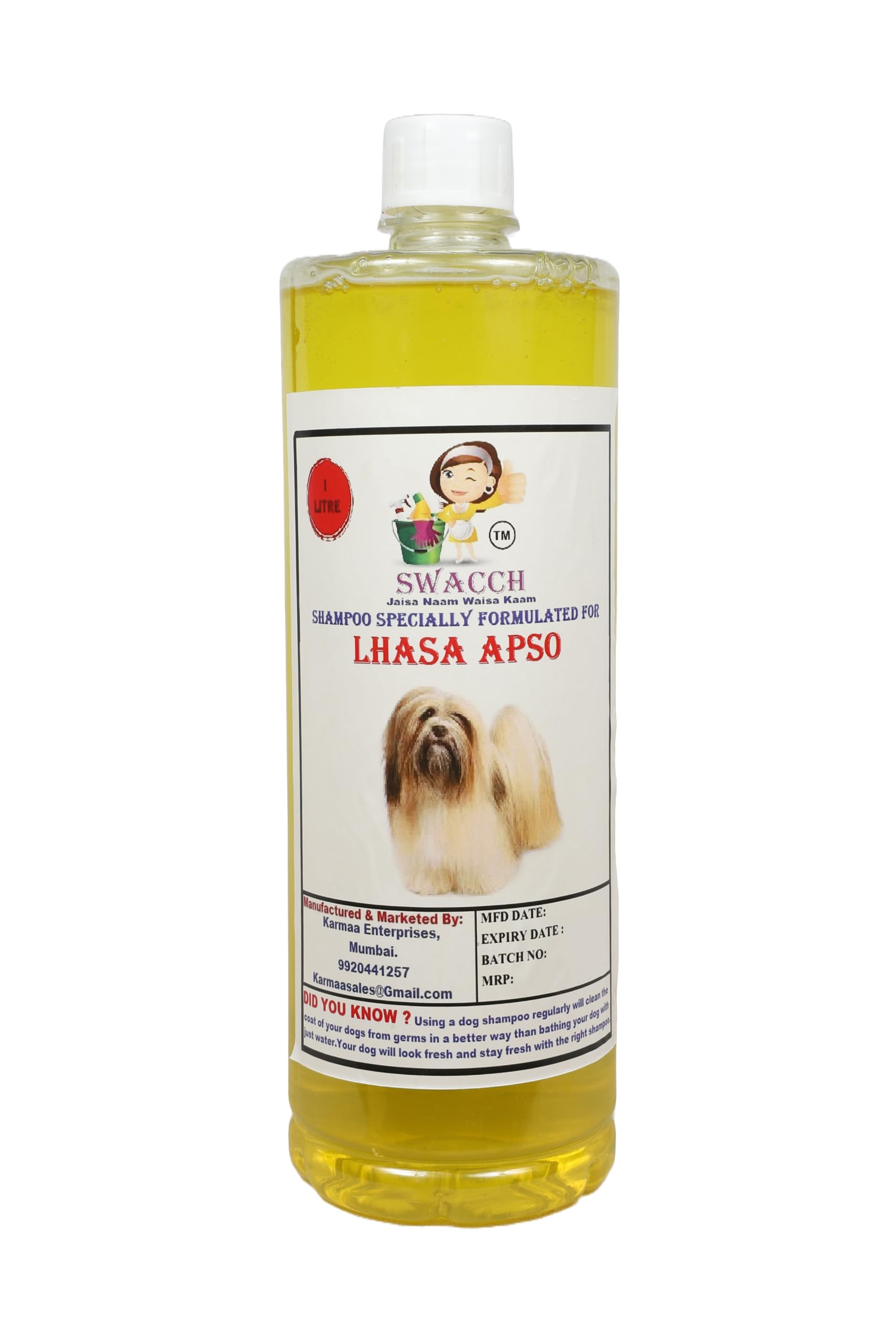 Shampoo Specially Formulated for Lemon (Lhasa APSO 1 Litre) (B0BR84ZQL6) Amazon Price History, Amazon Price Tracker