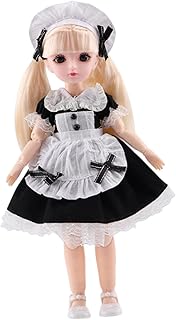 YIJU Boneca BJD de 12 polegadas 1/6 Bonecas BJD DIY Adorável Vestir- Articulações Móveis Boneca Articulações Móveis 30cm Bonecas para Coleção, PRETO