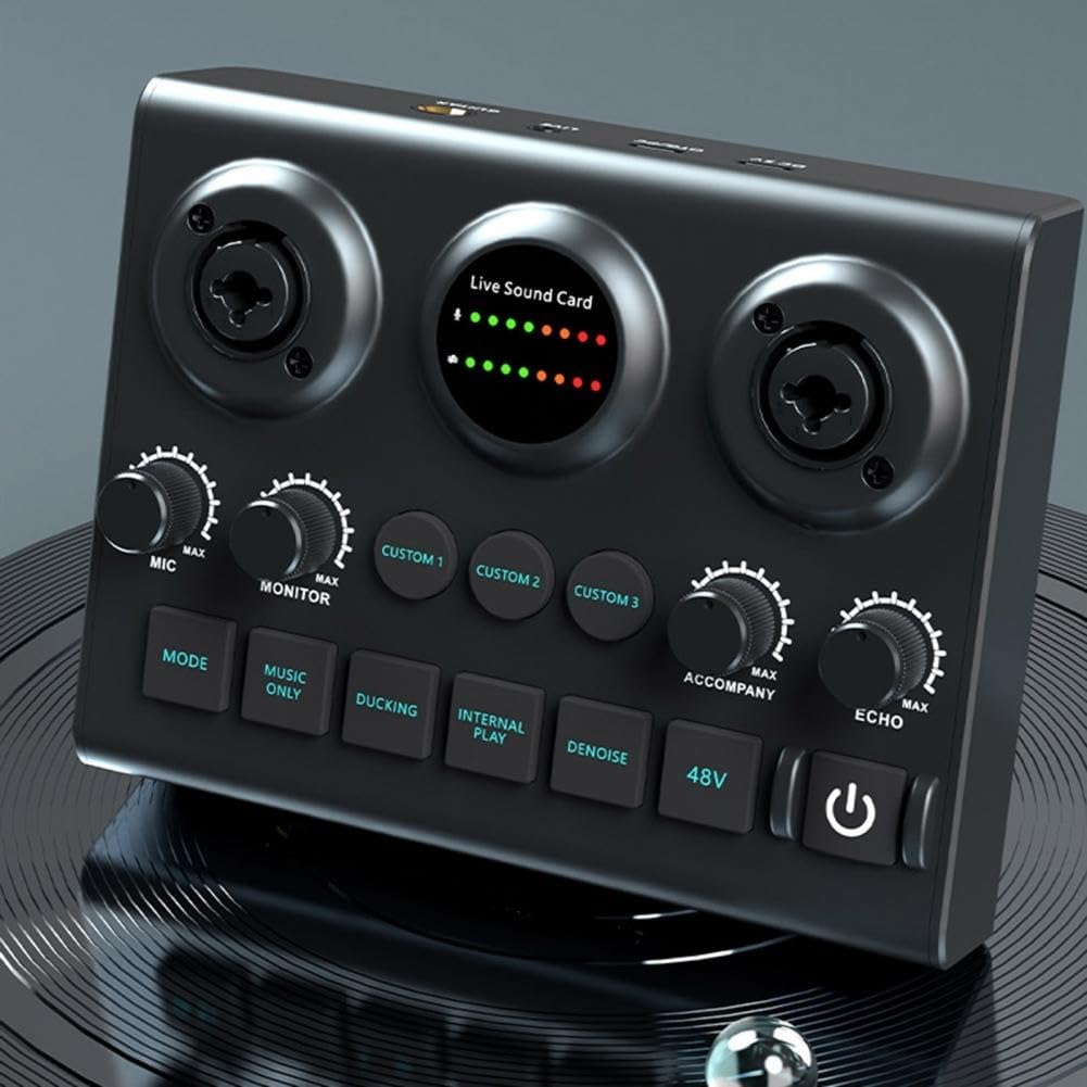 Tarjeta de sonido Tarjeta de sonido externa Bluetooth for grabar