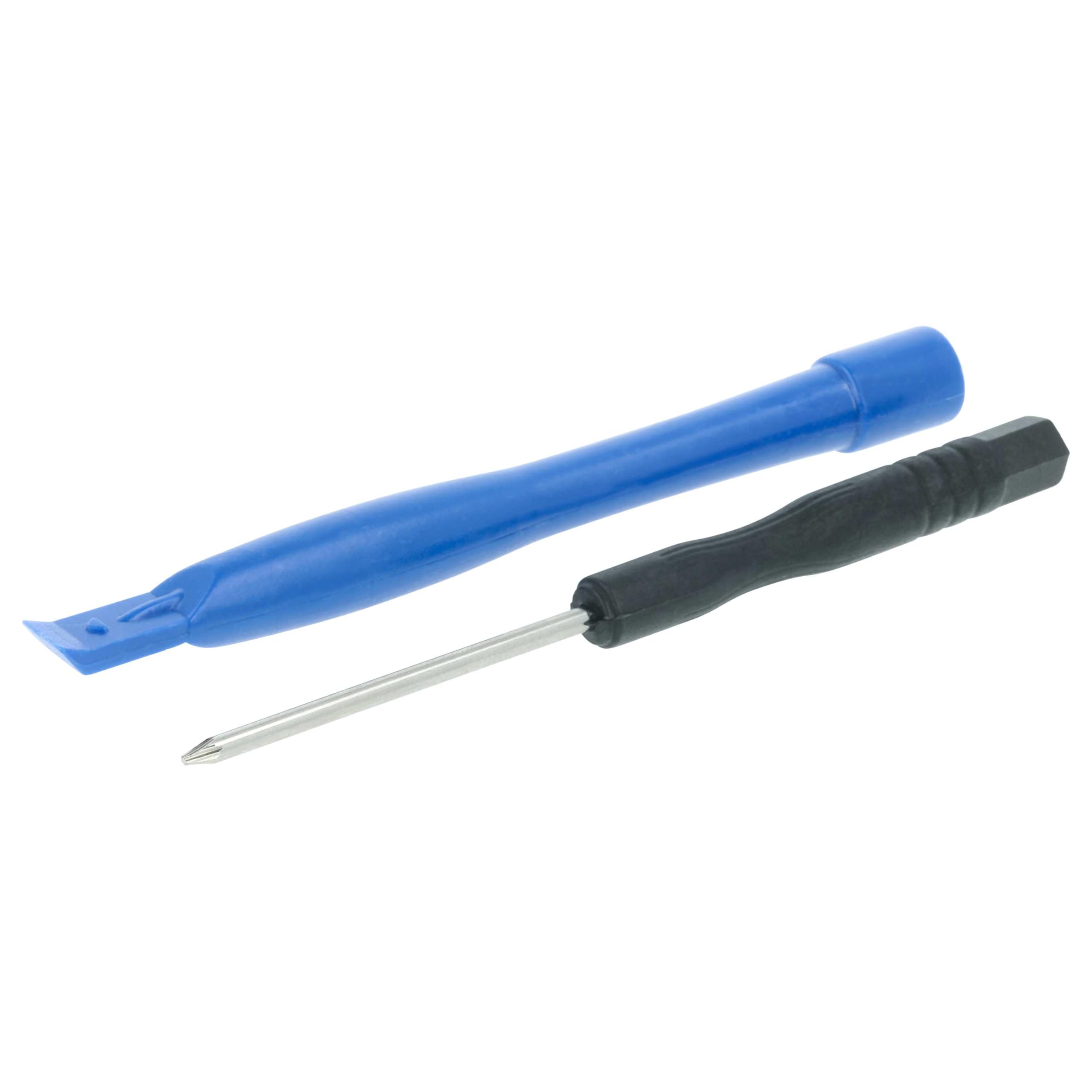 vhbw Akumulator litowo-polimerowy 400 mAh (3,7 V) do odtwarzacza wideo MP3 Apple iPod Nano 1. generacji, MA004LL/A, MA005LL/A, MA099LL/A jak 616-0223, 616-0224.