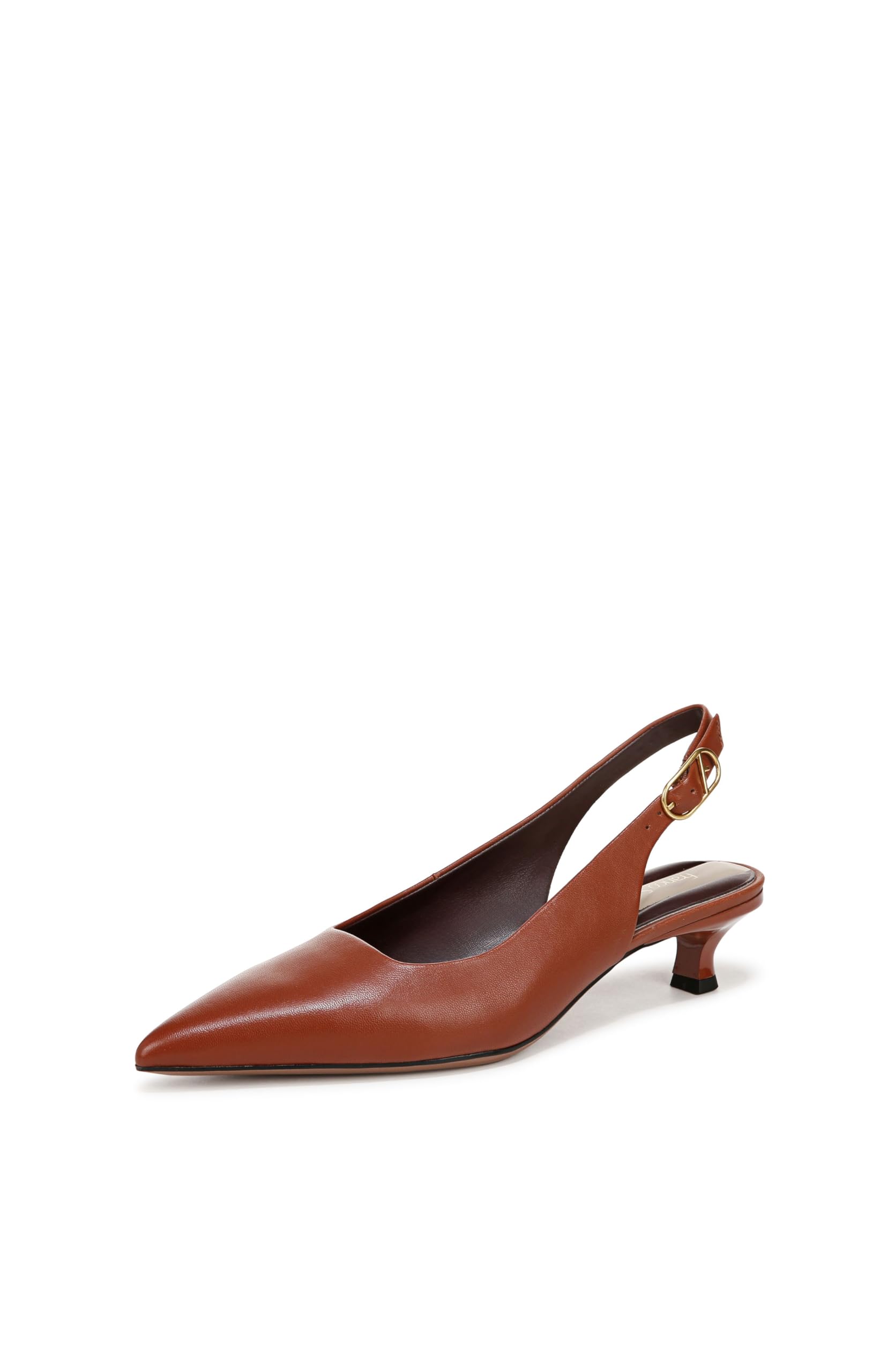 Franco Sarto Womens Marlow Slingback Kitten Heel