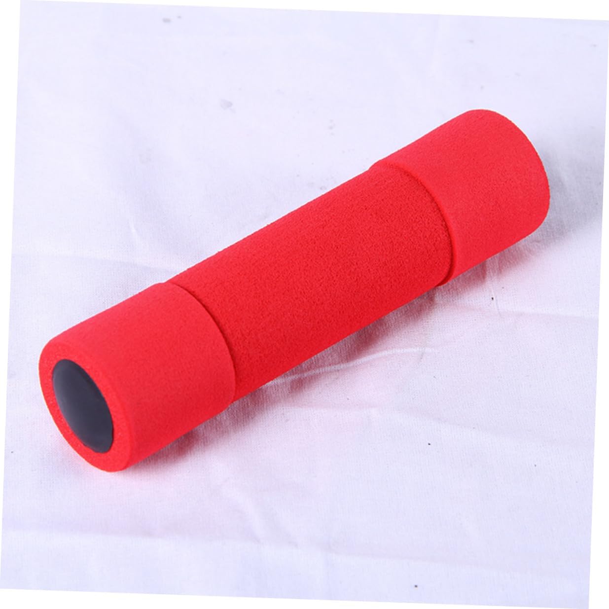 Red Foam Coated Dumbbells 0.5kg Pair – Lightweight Fitness Weights for Women Home Exercise Strength Training Accessories