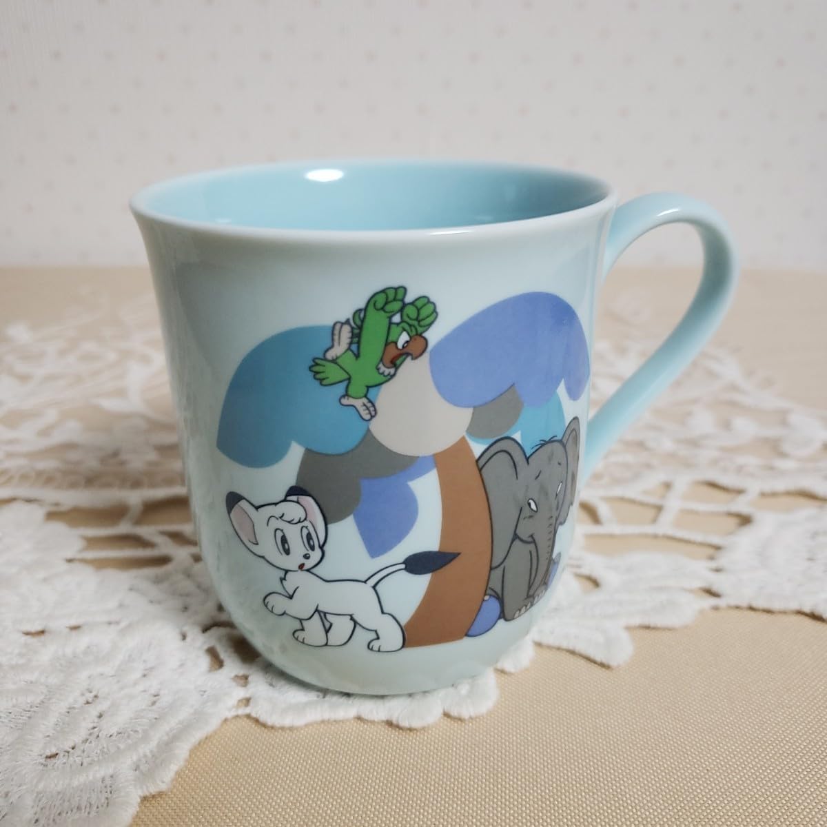 Amazon.co.jp: ジャングル大帝レオ マグカップ 陶器 手塚治虫 レトロ