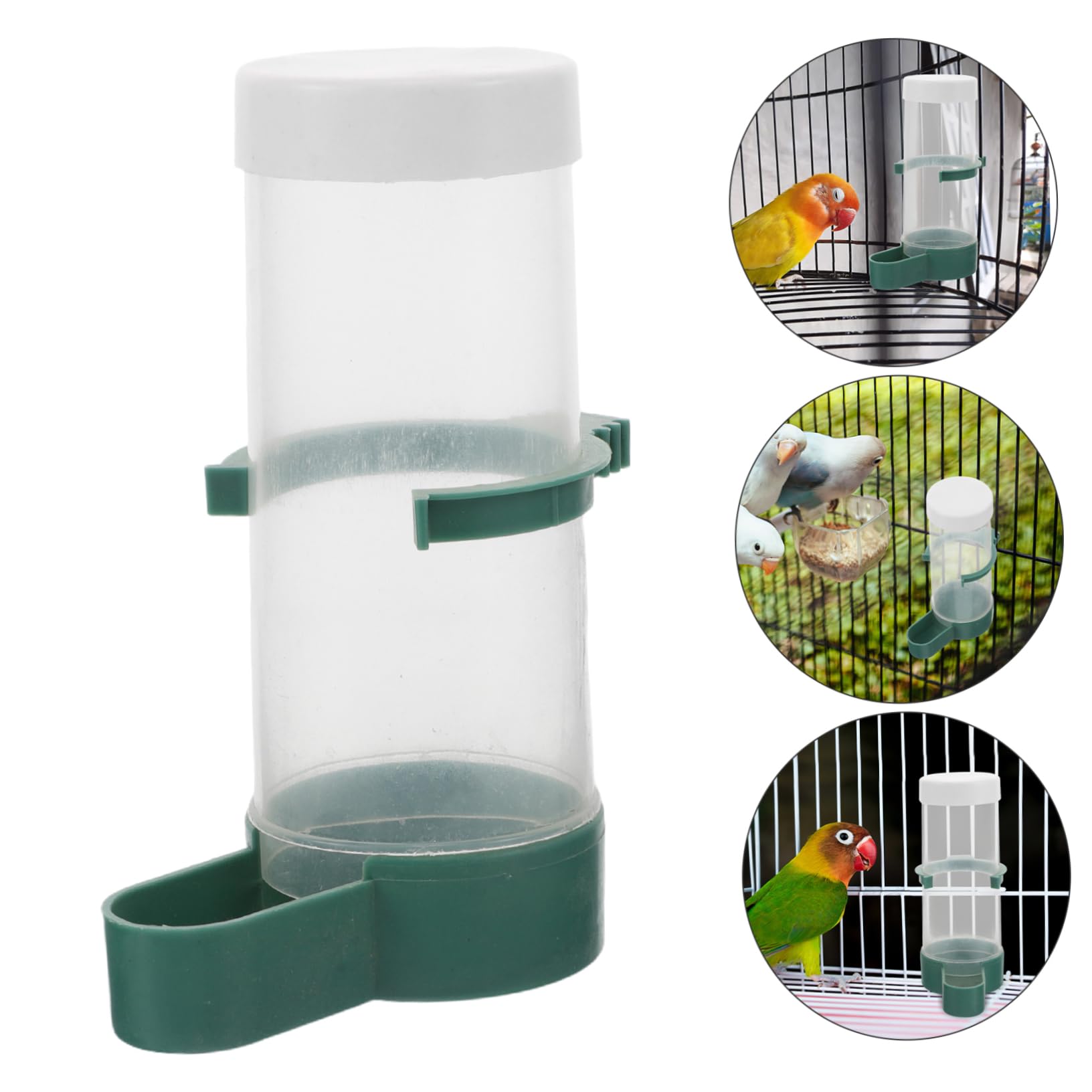 BESTonZON 20stücke Vogelwassertrinker Automatischer Wasserspender Für Käfige Futterspender Für Papageien Nymphensittiche Kanarienvögel Und Kleine Vögel Praktische Vogelzubehörteile