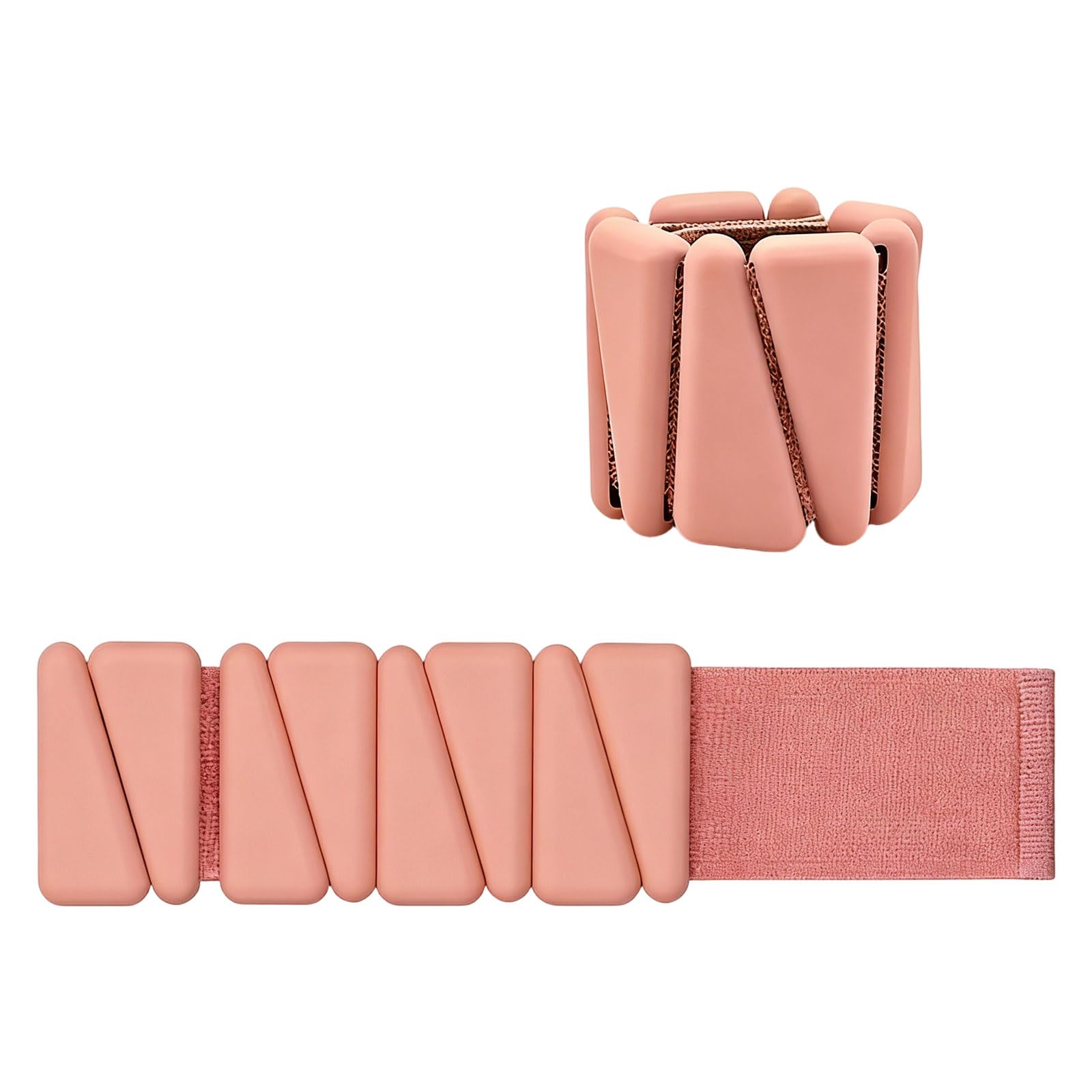 1 paio di pesi multiuso per caviglie e polsi con inserti regolabili, design elastico confortevole, ampia applicazione, pesi regolabili per il polso
