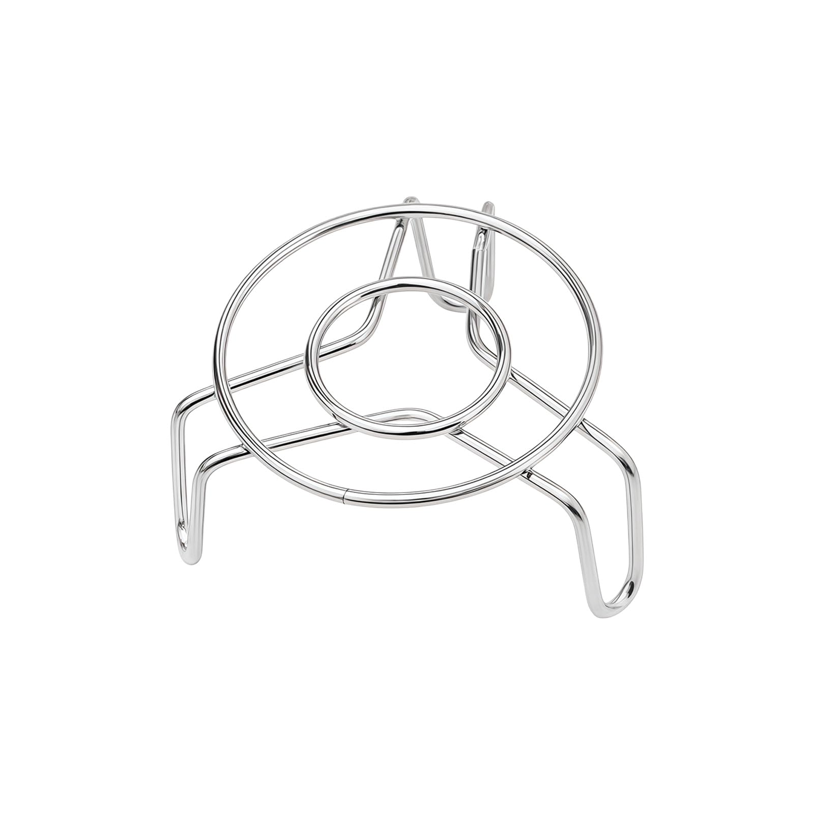Msioytog Stainlessed Steel Small Steamer Rack Steamer Base for Efficient Cooking and Meal Preparation in Small Kitchens Rustless Rack