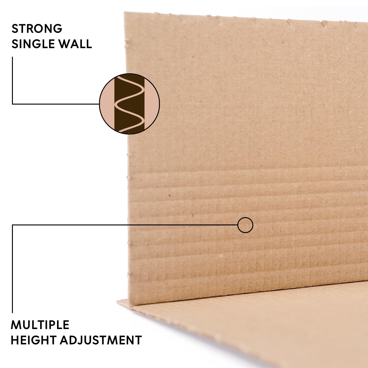 Emballages pour livres 310 x 250 x 20-70 mm DIN A4 brun 100 pièces