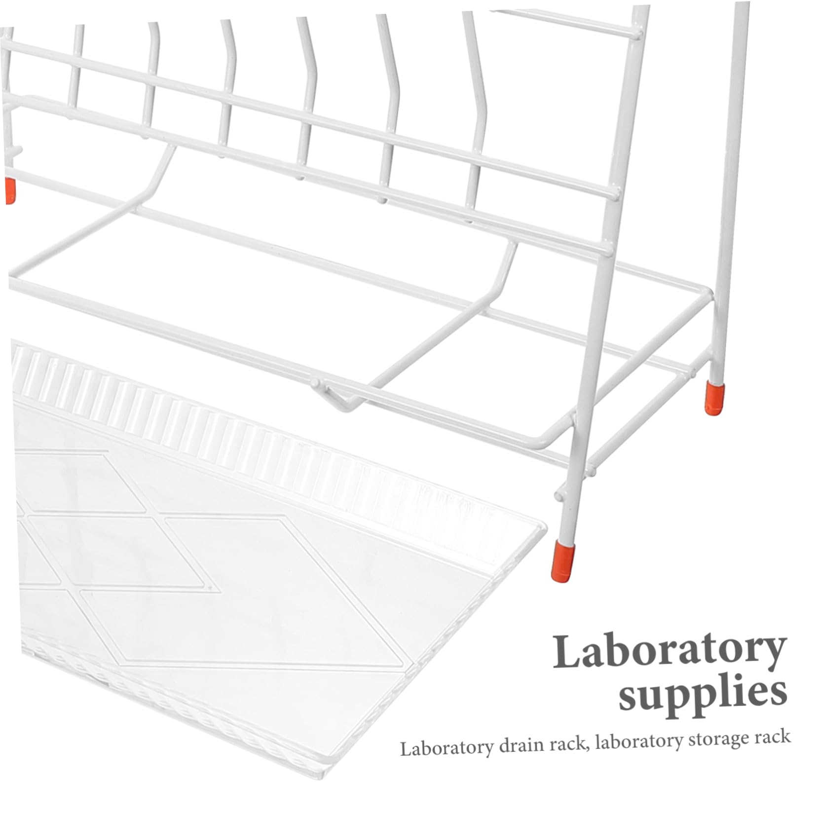 Ipetboom Estante De Secado Para Tubos De Ensayo Ranuras Con Diseño Compacto Antideslizante Para Laboratorio Soporte Para Laboratorio y Drenaje Práctico