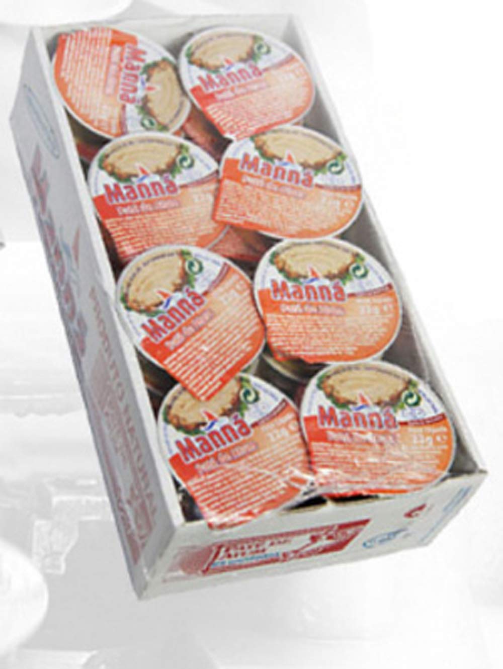 Manna - Paté de Atún Picante (24 x 22gr) - Pack 24 ud x 22gr