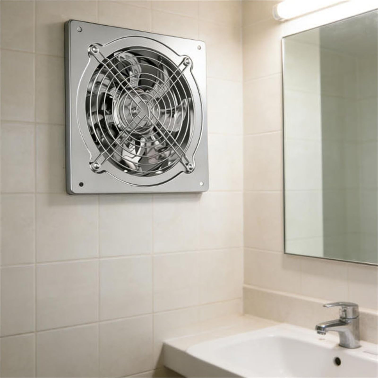 Ventilatore con scarico a parete Garage