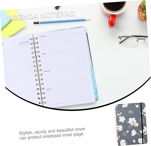 Miniatura 6 de MAGICLULU 6 Pcs 2022 2022 Agenda Students Notepad Desktop Planning Pad The Office Notebook College Ruled Notebook Appointment Calendar Multi-