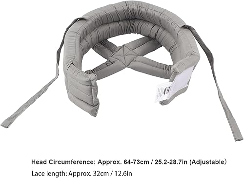 Miniatura 4 de Casco anticolisión, sombrero protector para la cabeza de anciano, casco de seguridad, anticolisión, prevención de caídas con encaje para el mayor