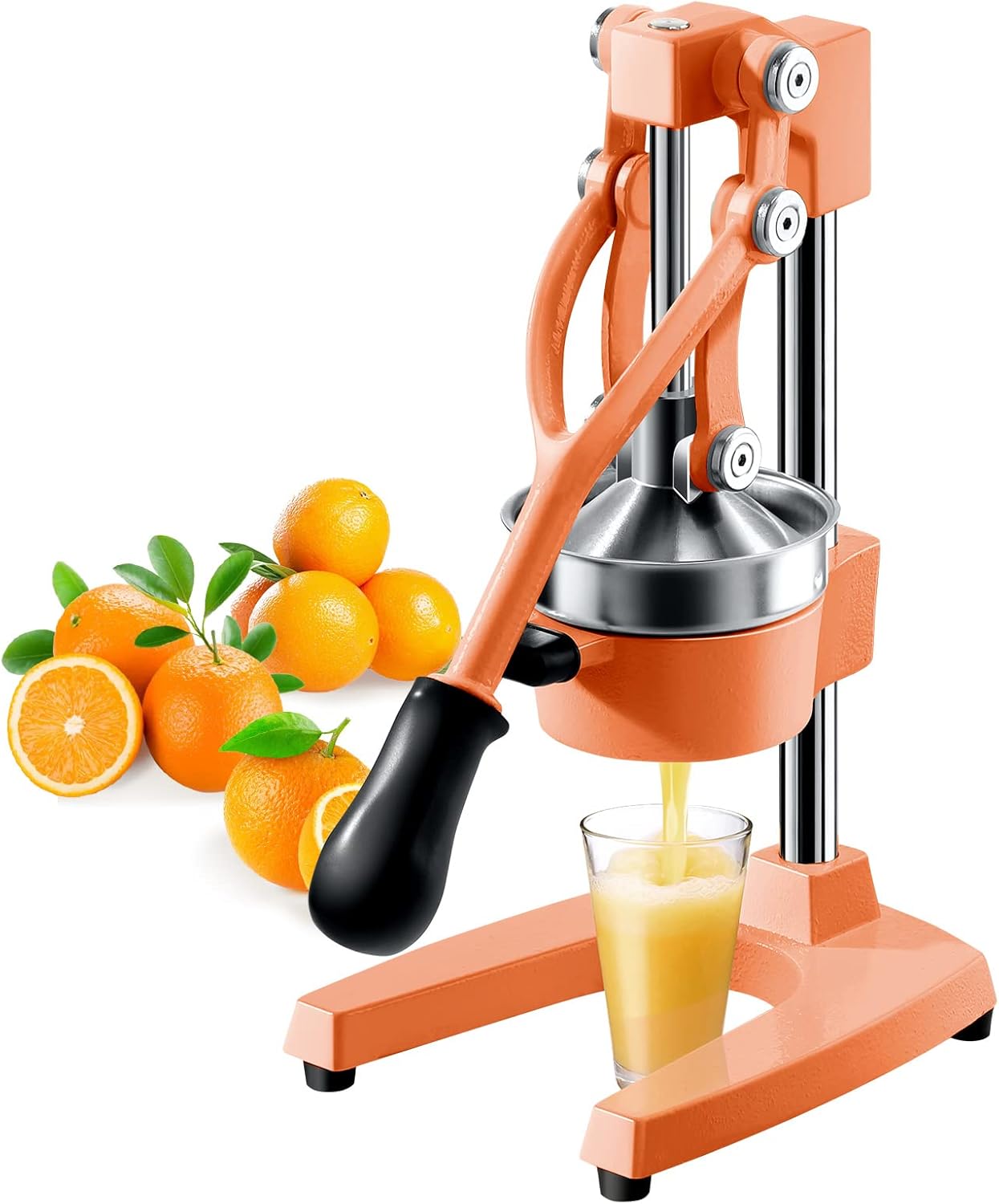 Hand Press Juicer Machine, Manual Orange Juicer and