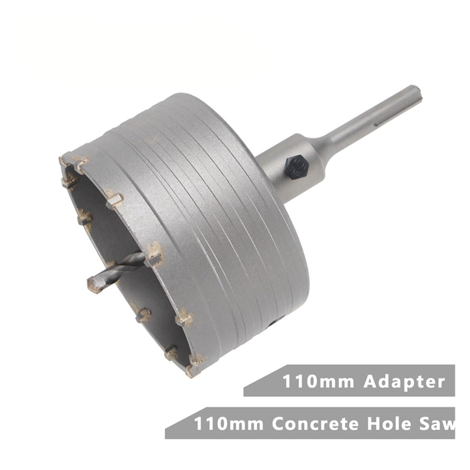 A Tazza In Lega Di Carburo For Calcestruzzo Da 110 Mm SDS PLUS Punta Da Trapano Elettrica Cava For Tubi Di Condizionamento Dell'aria Cemento Pietra