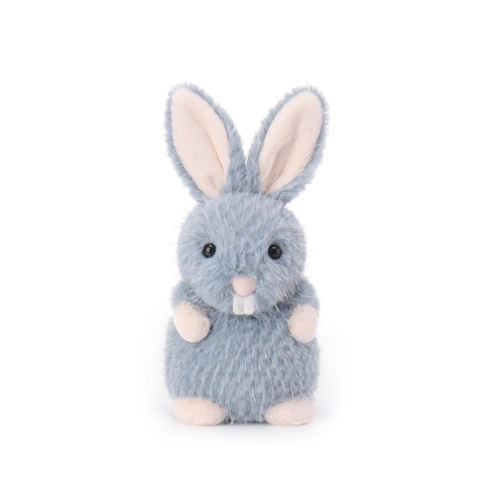 Apricot Lamb Freundlich Hase Kaninchen Plüschtiere für Kinder, weiche niedliche Kuscheltier für Baby Mädchen und Jungen, Flauschige Freundlich Hase Blau 15cm