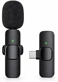 Microfone Lapela Sem Fio Usb C Android Para Celular 2026