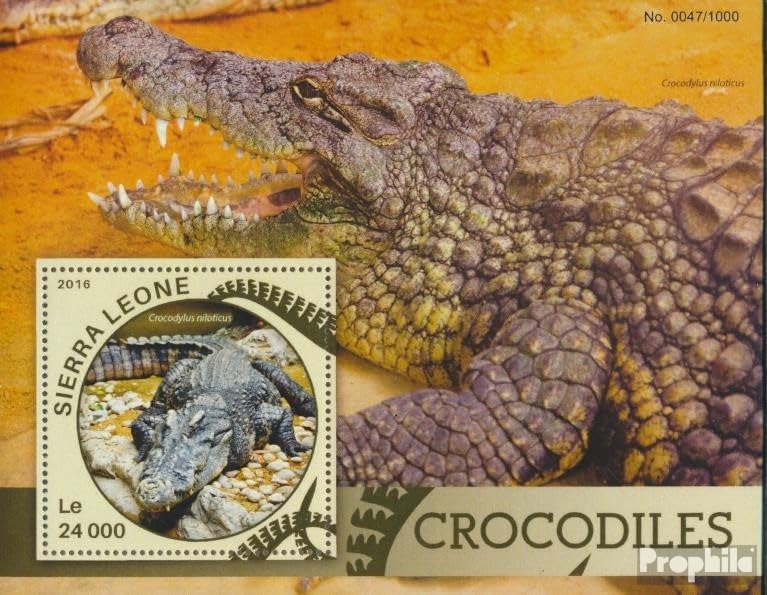 SIERRA LEONE SIERRA-LÉONAIS 6627-6630 Feuille Miniature (complète Edition) Neuf EUR 1,16 - FR