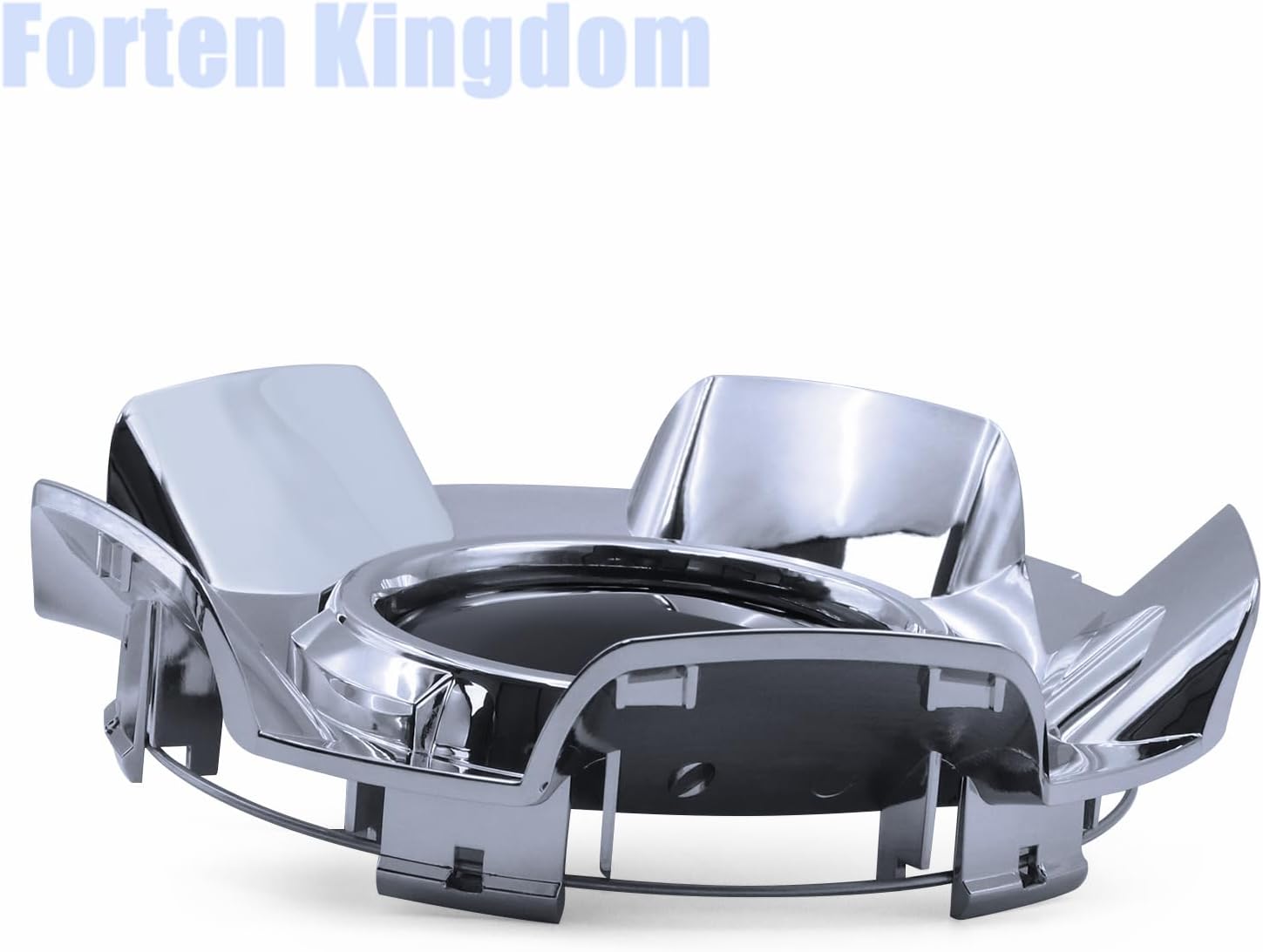 1PC New 185mm Car Truck Chrome Black Rim Hub Caps Wheel Center Cap for Chevy Silverado 1500 Tahoe Suburban Avalanche 2007-2014 Replacement for Part # 9597345